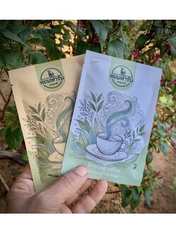 กาแฟดริป แบบซอง 1 ชิ้น เติมน้ำร้อน พร้อมดื่ม พกพาสะดวก ราคาประหยัด Drip bag coffee ชงง่าย เร็ว หอม มีให้เลือกหลายรส จากหอมฟาร์ม