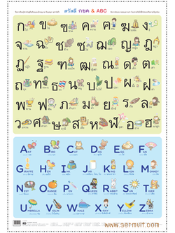 โปสเตอร์ สวัสดี กขค & ABC