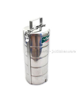 ปิ่นโตสแตนเลส ตรานกนางนวล 14 ซม. 5ชั้น