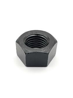 SS400 STEEL BLACK ZINC HEX NUT M36