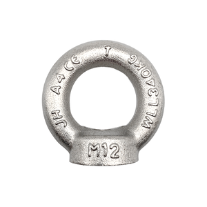 SUS316 (A4) DIN582 LIFTING EYE NUT M6 (WLL. 75 KG.)
