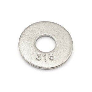 SUS316 DIN9021 MUDGUARD WASHER M6x18x1.6