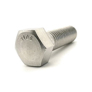 SUS310S HEX HEAD BOLT (PARTIALLY THREAD) M8x55