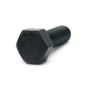 8.8 STEEL BLACK HEX HEAD BOLT (FULLY THREAD) M10x60