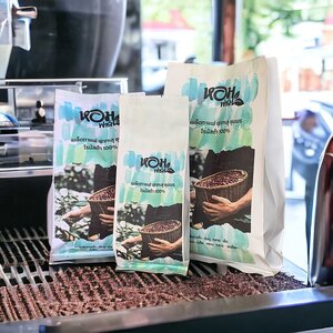 เมล็ดกาแฟ เขาทะลุ ชุมพร โรบัสต้า