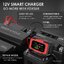 FOXSUR เครื่องชาร์จ 12V อัจฉริยะและซ่อมแบตเตอรี่รถยนต์ Pulse Repair Charger 12V 4-140Ah รุ่น FBC1207E พร้อมคู่มือภาษาไทยและมีการรับประกัน
