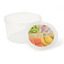 กล่องพลาสติกกลมขาวใส 2250 ml เบอร์ 583-M SN