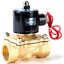 SENYA 220V AC โซลินอยด์วาล์วสำหรับน้ำ อากาศ และน้ำมัน Electric Solenoid Valve for Water แบบปกติปิด (NC) ขนาด 1¼" (2W350-35)