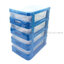 ตู้ลิ้นชักเล็กพลาสติก 4 ชั้น รุ่น SN-LB04 ขนาด 15*23*28cm.