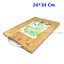 เขียงไม่ไผ่ขนาด 24*34 ซม. DS-15101
