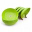 ชามกลมใบบัว 7.5นิ้ว PPเกรดA-สีเขียว