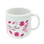 แก้วน้ำมีหูจับ(PPเกรดA) ขาวขุ่นลาย PN114/1 /ยกโหล 12 ใบ