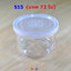 กระปุกสังขยา/ น้ำพริก No.515 ความจุ 100ml (แพค 6 โหล 72 ใบ)