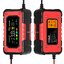 FOXSUR เครื่องชาร์จ 12V อัจฉริยะและซ่อมแบตเตอรี่รถยนต์ Pulse Repair Charger 12V 4-140Ah รุ่น FBC1207E พร้อมคู่มือภาษาไทยและมีการรับประกัน