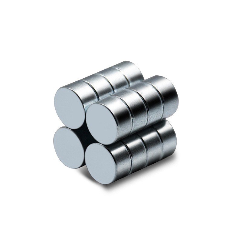 MUISUNGSHOP แม่เหล็ก Neodymium ทรงกระบอกขนาด10mm มีหลายความหนาแรงดูดสูง แม่เหล็กทดลองวิทยาศาสตร์