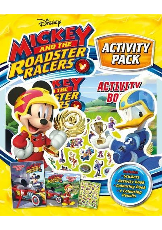 หนังสือต่างประเทศ Disney Junior Mickey and the Roadster Racers: Activity Pack