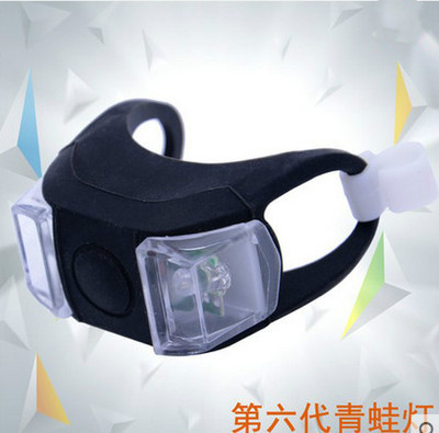 MUISUNGSHOP ไฟติดจักรยาน LED แบบซิลิโคน ไฟกลางคืน