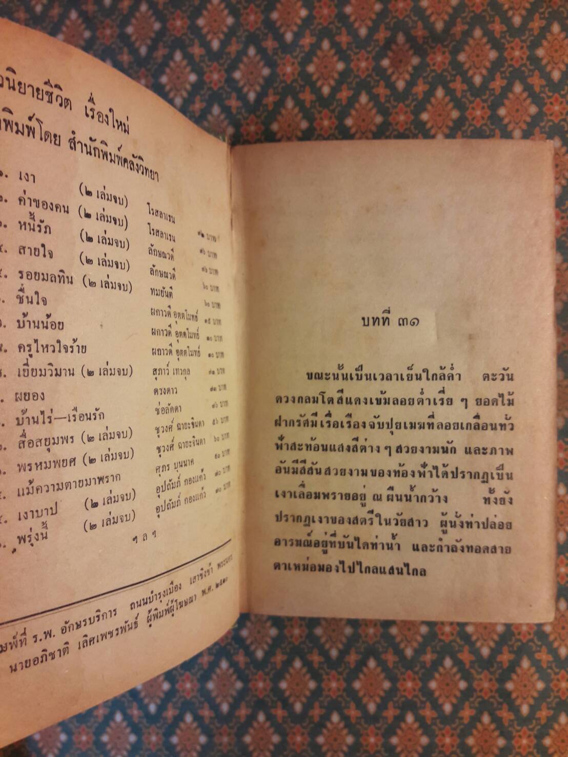 ชีวิตผวา (2 เล่มจบ)