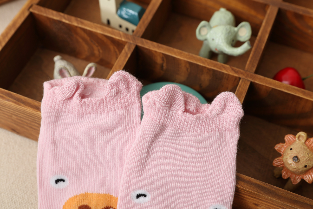 MUISUNGSHOP ถุงเท้าเด็ก KID's SOCK ใส่ได้ตั้งแต่ แรกเกิด ถึง 2 ขวบมีกันลื่น ลายน่ารัก