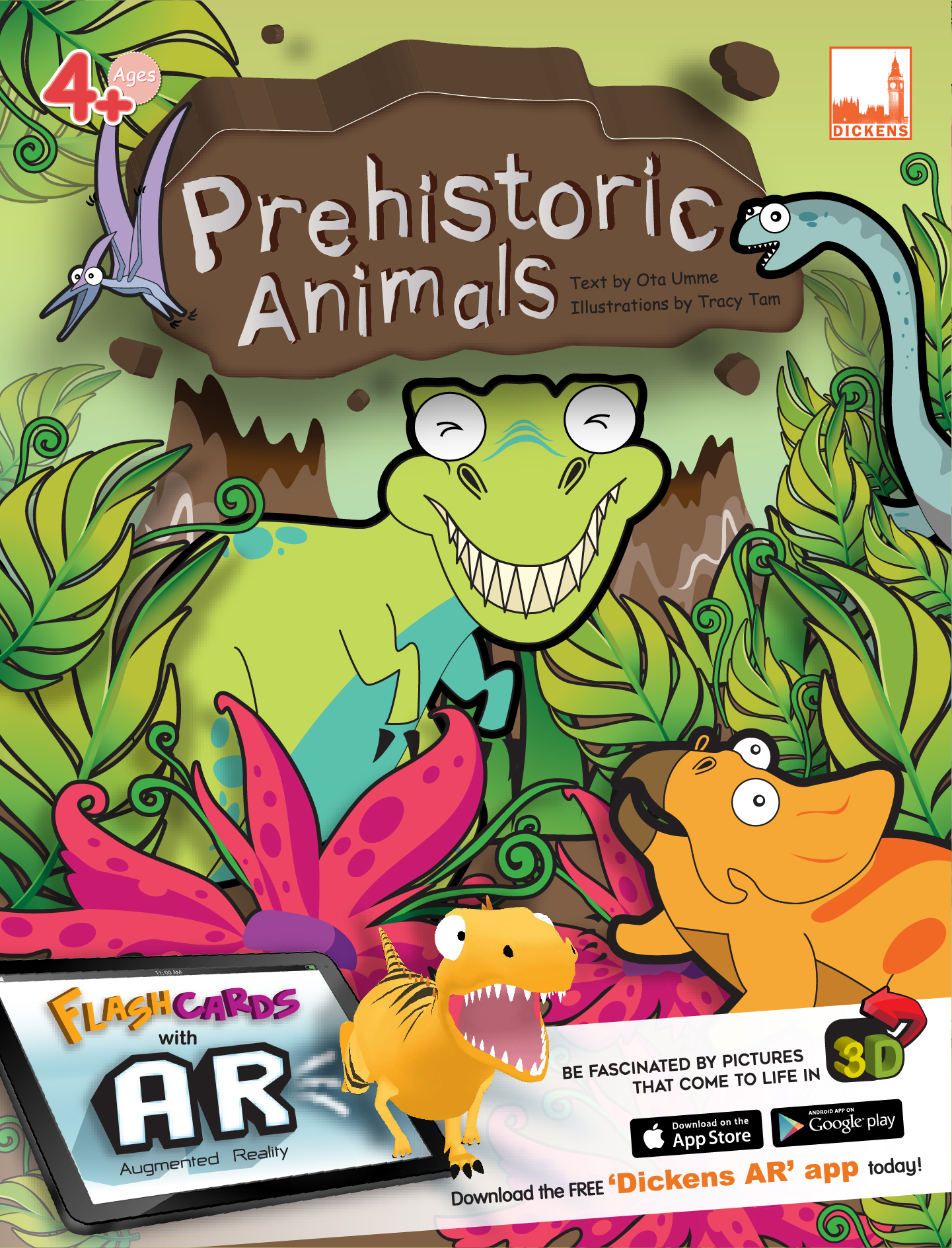 Flash Cards Prehistoric Animals (AR)