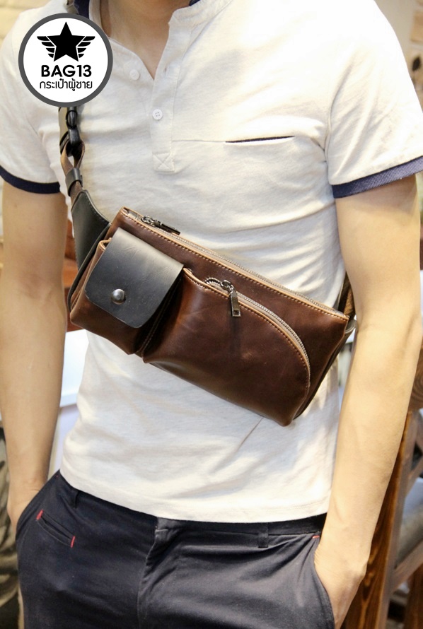 กระเป๋าคาดอกผู้ชาย รหัส B002