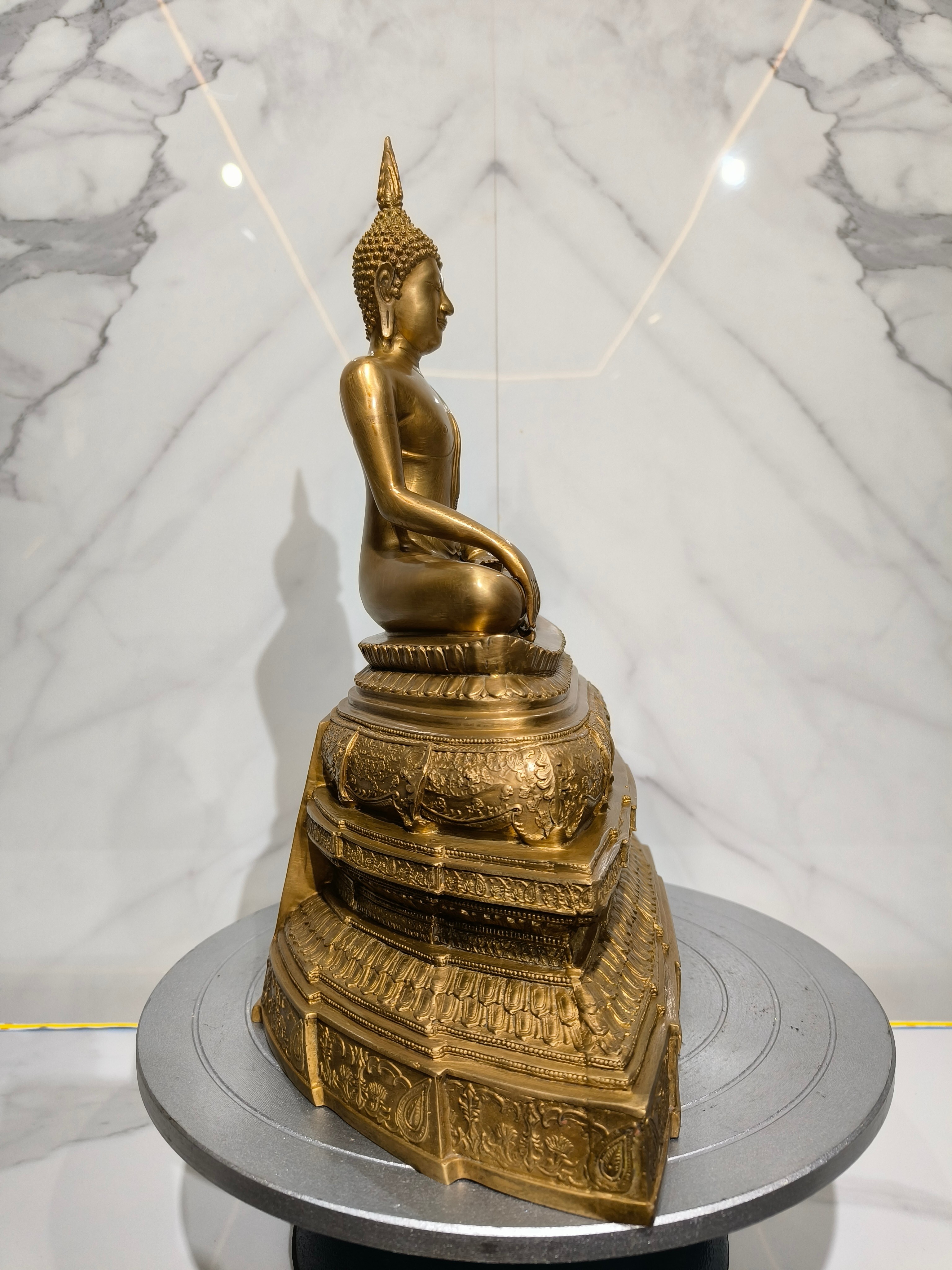 พระพุทธรูป พระพุทธชินสีห์ หน้าตัก 7 นิ้ว ปี 2556 วัดบวรนิเวศวิหาร กรุงเทพมหานคร