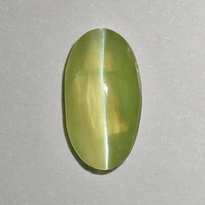 คริสโซเบริลตาแมวหรือไพฑูรย์ (Cat's eye Chrysoberyl) 1.40 กะรัต จากอินเดีย
