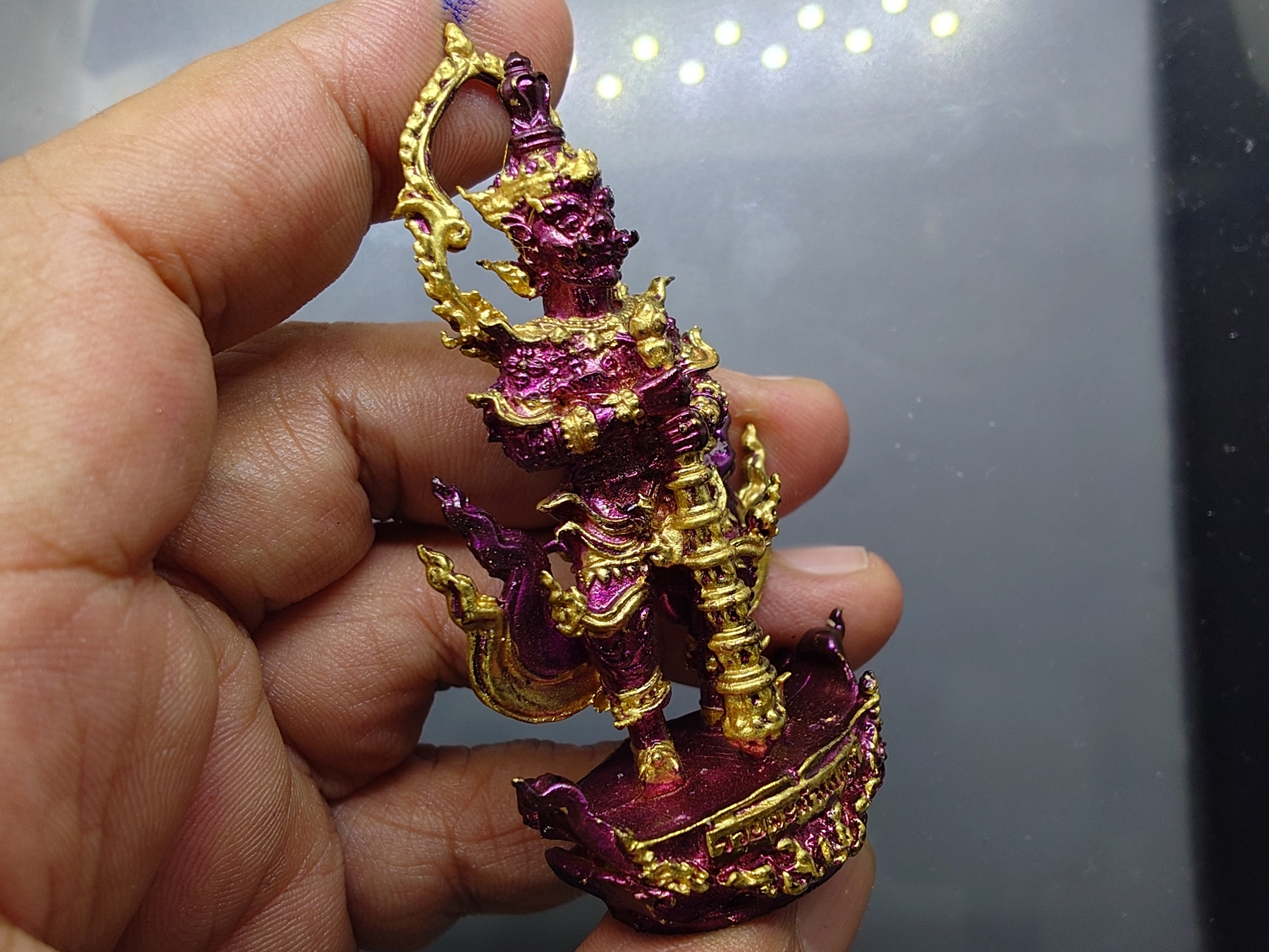 ท้าวเวสสุวรรณ รุ่นรวยสะท้านปฐพี ขนาดสูง 7.5 ซ.ม.หลวงปู่มหาศิลา สิริจันโท ร่วมพุทธาภิเษก (ซีลเดิม ลุ้นเนื้อ) วัดโพธิ์ศรีสะอาด จัดสร้าง ปี2568