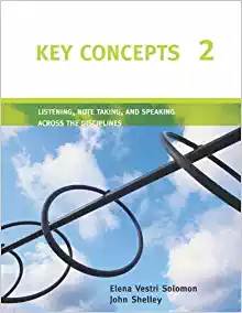 Key Concepts 2 Listening, Note Taking, and Speaking Across the Disciplines ISBN 9780618382415