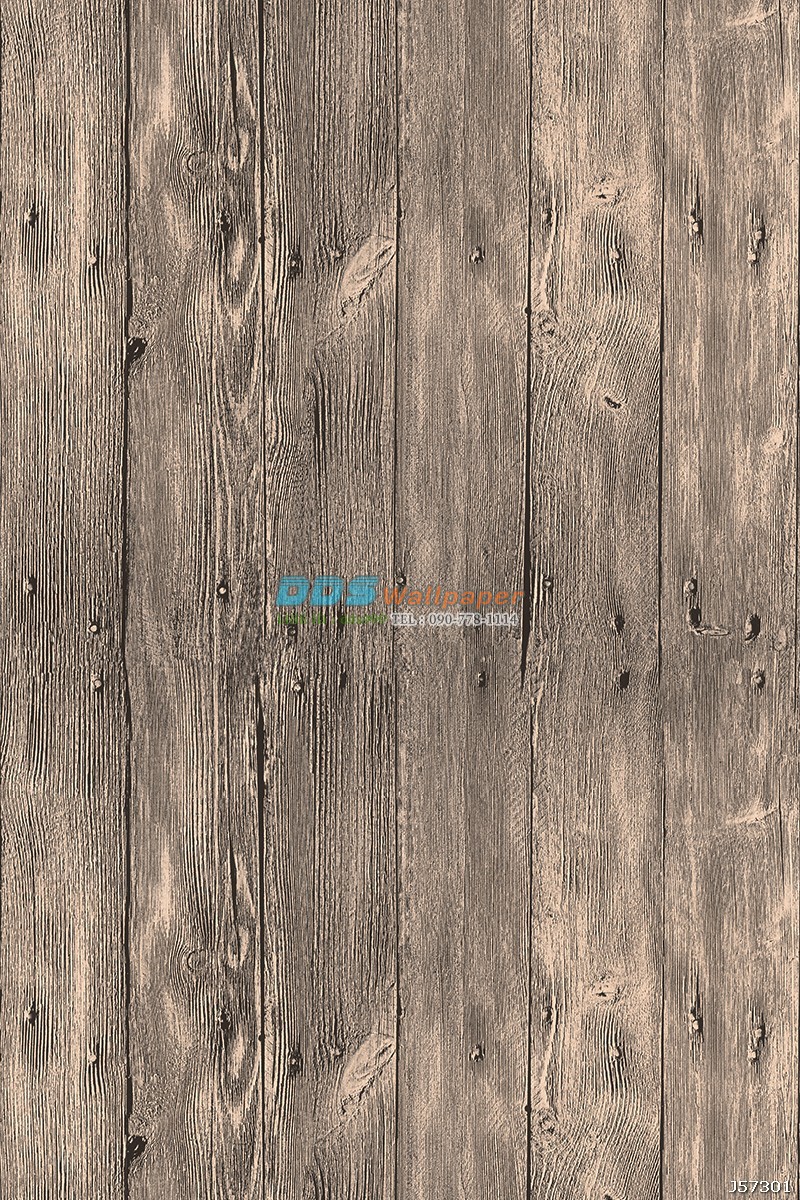 JLOT12-55 ลายไม้ สีน้ำตาลครีม