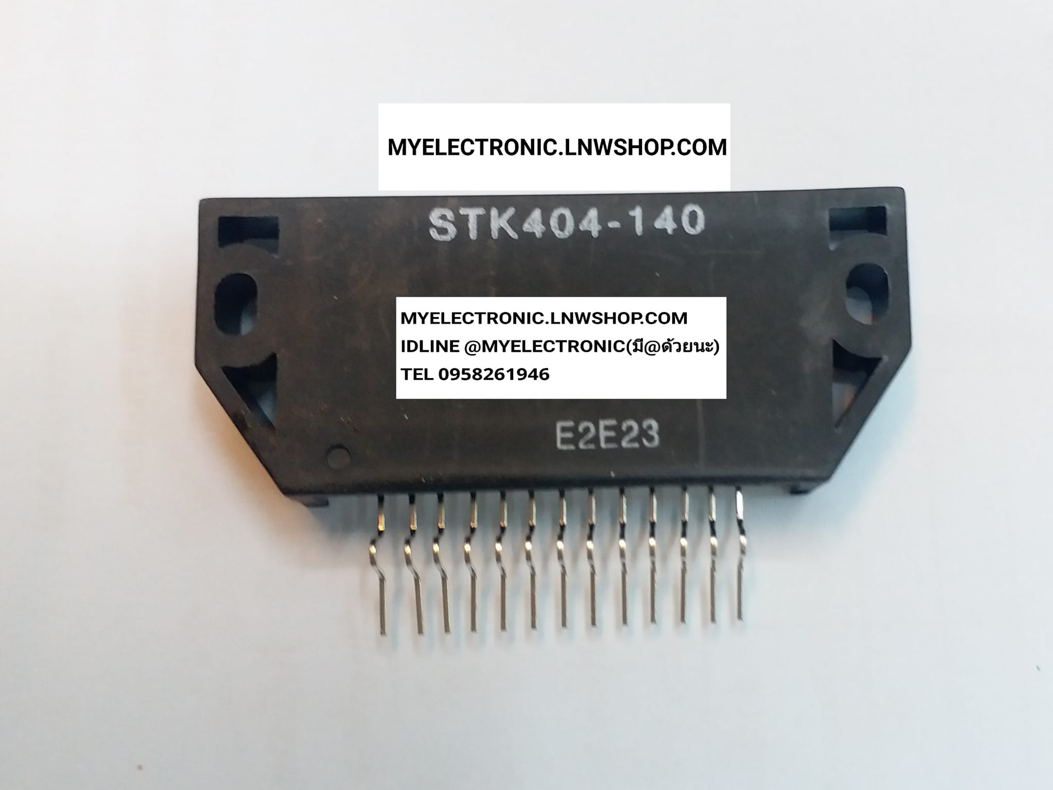 ขาย STK404-140 ไอซี ยี่ห้อ SANYO IC ขยายเสียง ราคา ตัวละ . . . . หน่วย บาท