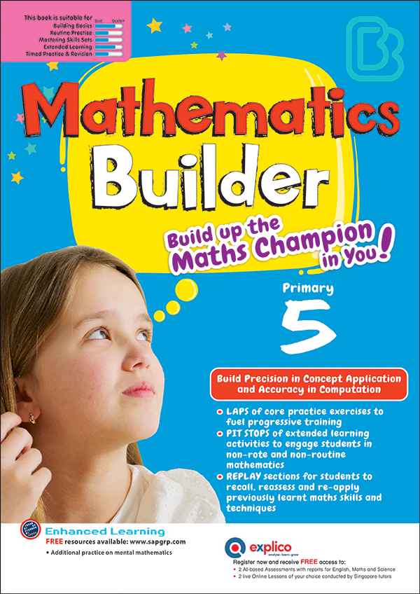 แบบฝึกหัดคณิตศาสตร์ ป.5_Mathematics Builder Primary 5