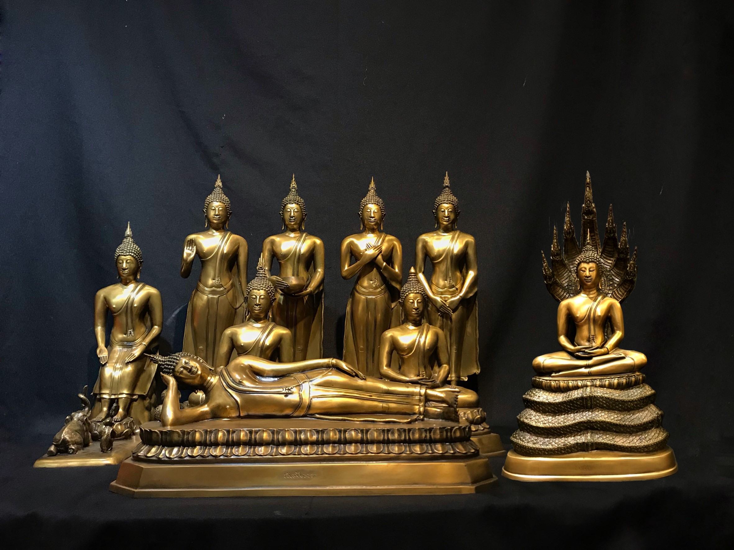พระพุทธรูป พระประจำวันเกิด วัดพระศรีรัตนมหาธาตุวรมหาวิหาร จ.พิษณุโลก ปี พ.ศ. 2539