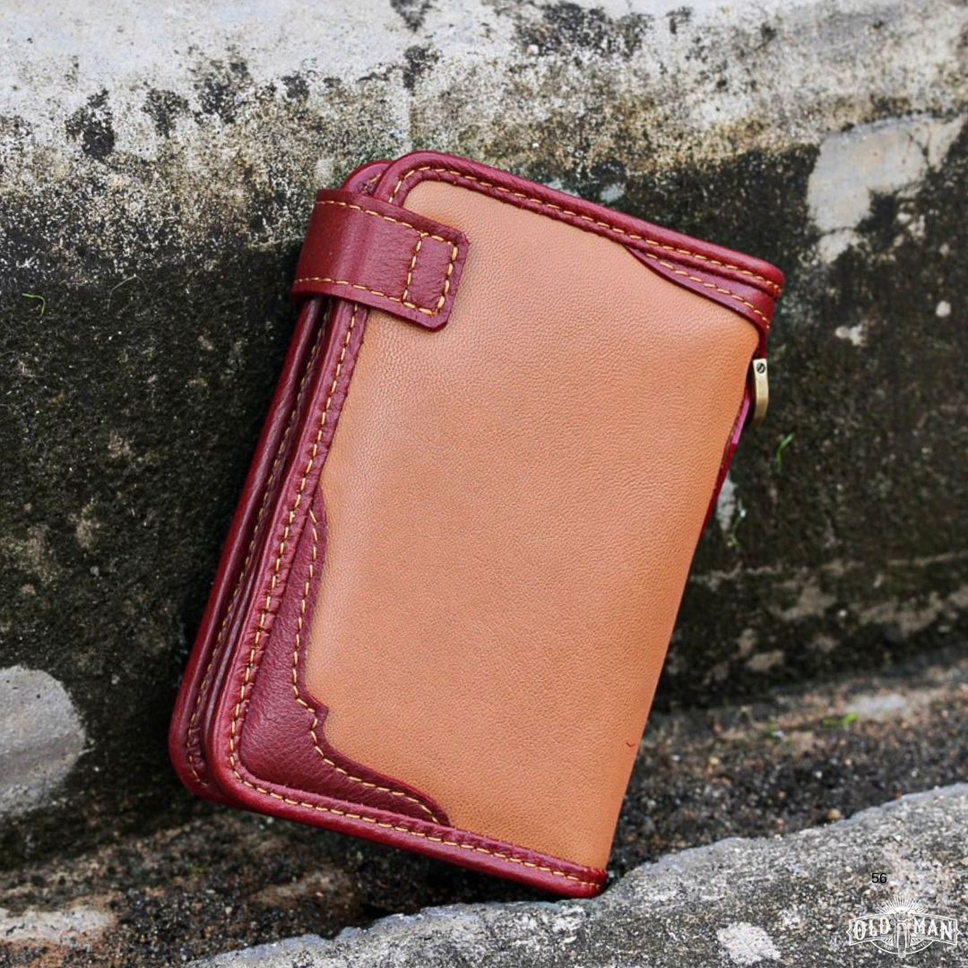 Ledger wallet หนังวัว+หนังแกะ