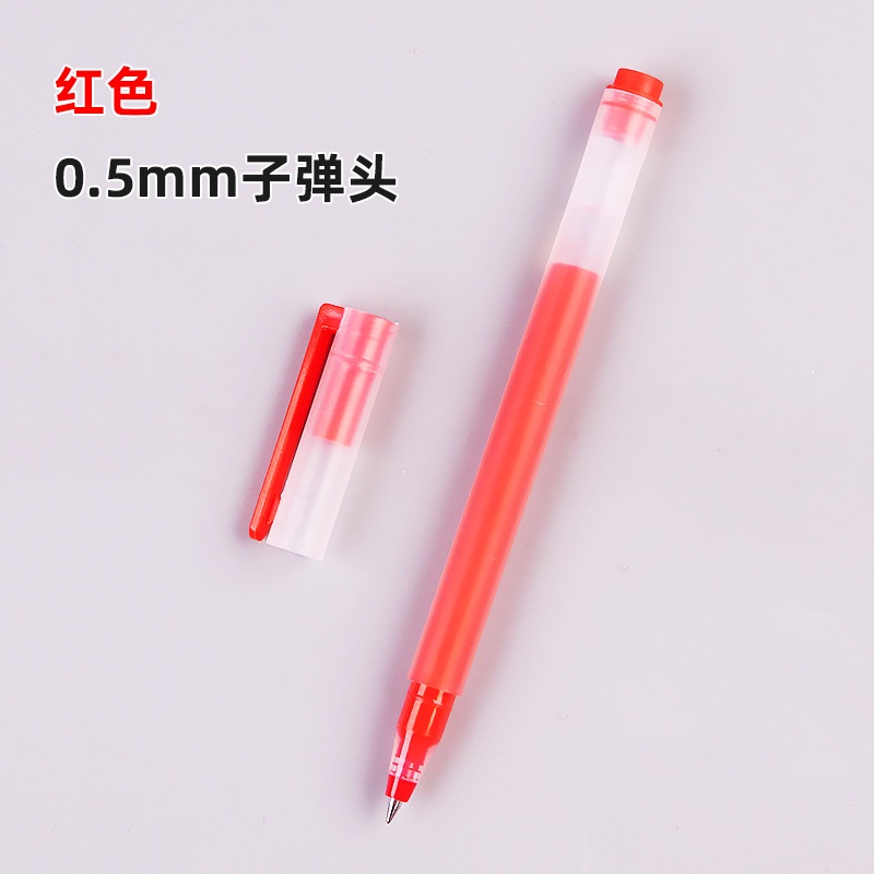 MUISUNGSHOP 🖊 ปากกาเจล 🖊 0.5 มม ความจุหมึกเยอะ ใช้นาน แห้งไว สีคงทน ไม่ซีดจาง ซื้อ 1 เหมือนได้ 4 🖊🖊🖊🖊
