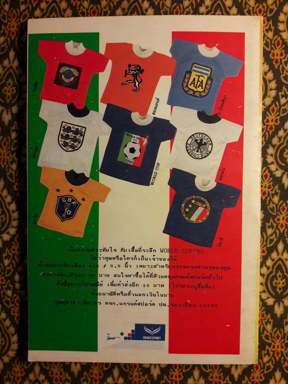 ทีวีไกด๊ ฟุตบอลโลก Italia’90