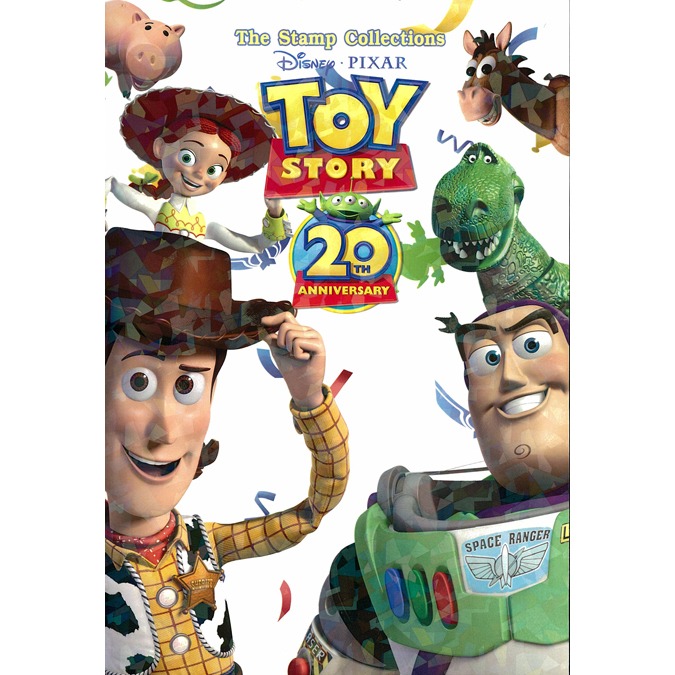 แพคเกจแสตมป์ Toy Story : 20th Anniversary