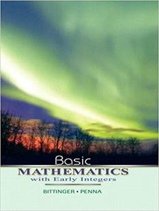Basic Mathematics with Early Integers , ISBN 9780321440112