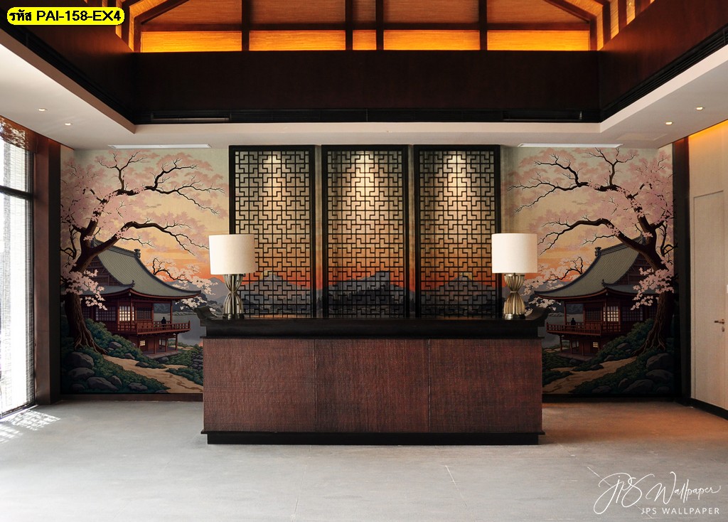 วอลเปเปอร์ญี่ปุ่น เติมเสน่ห์ออฟฟิศอย่างมีสไตล์
