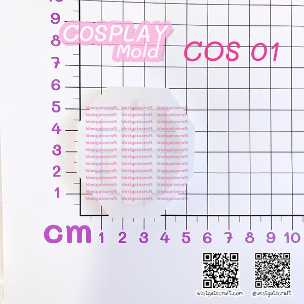 แม่พิมพ์เรซิ่น COSPALY COS 01 Strawberry