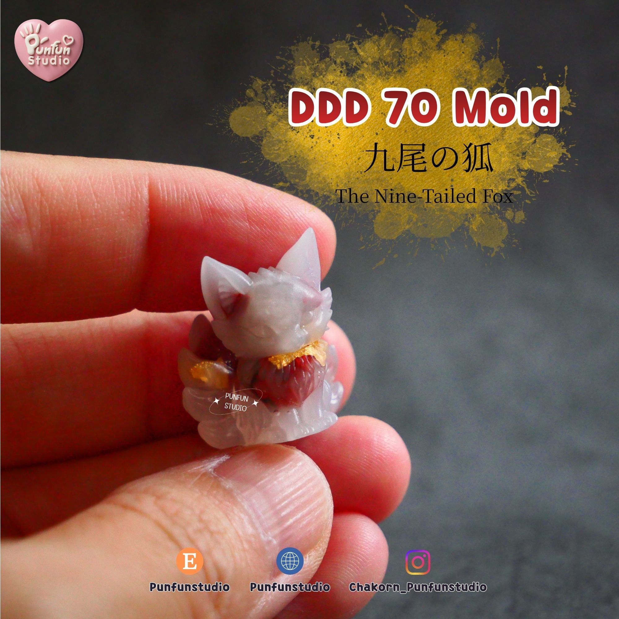 แม่พิมพ์เครื่องราง DDD 68-70 / แม่พิมพ์UV Resin