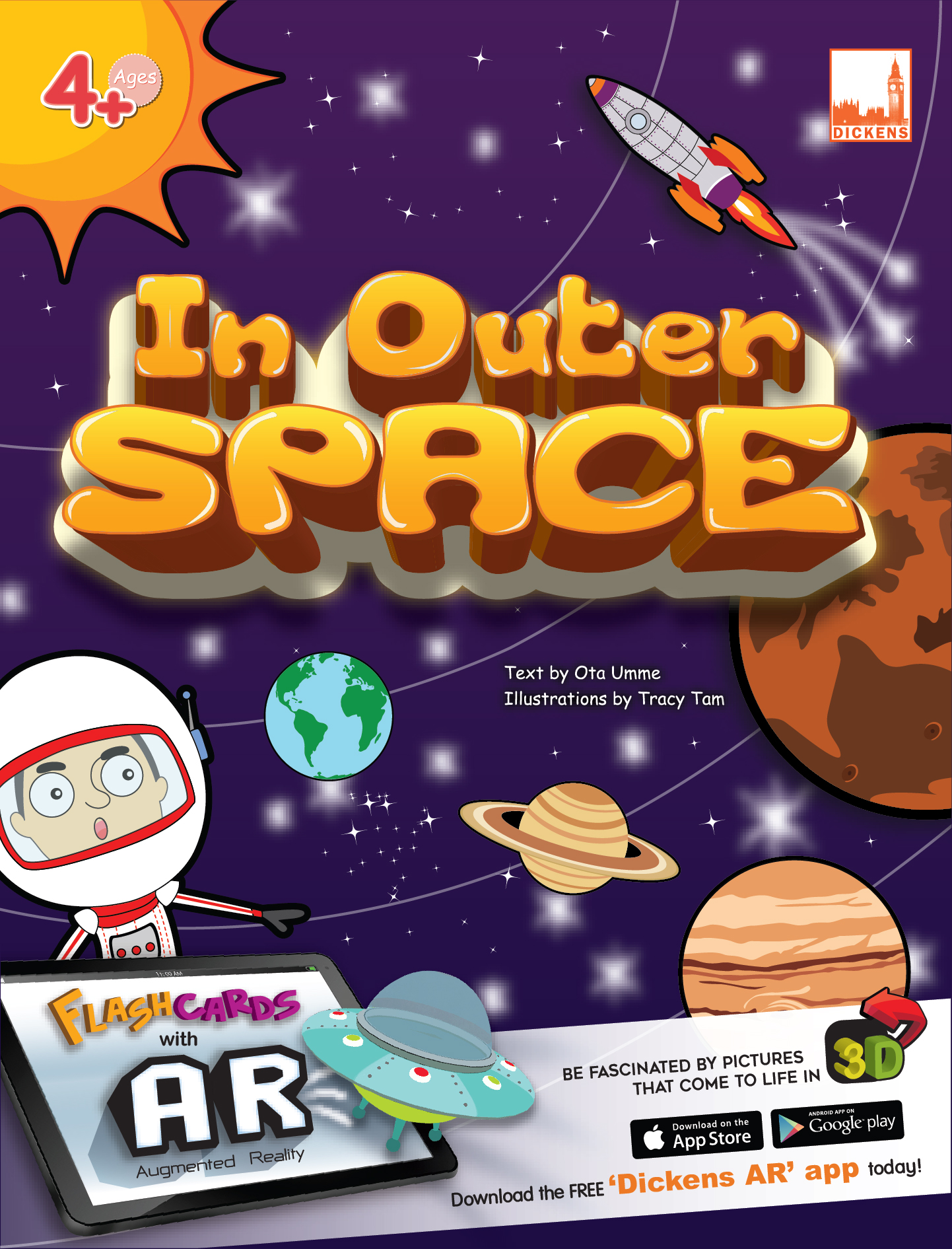 Flash Cards In Outer Space (AR)