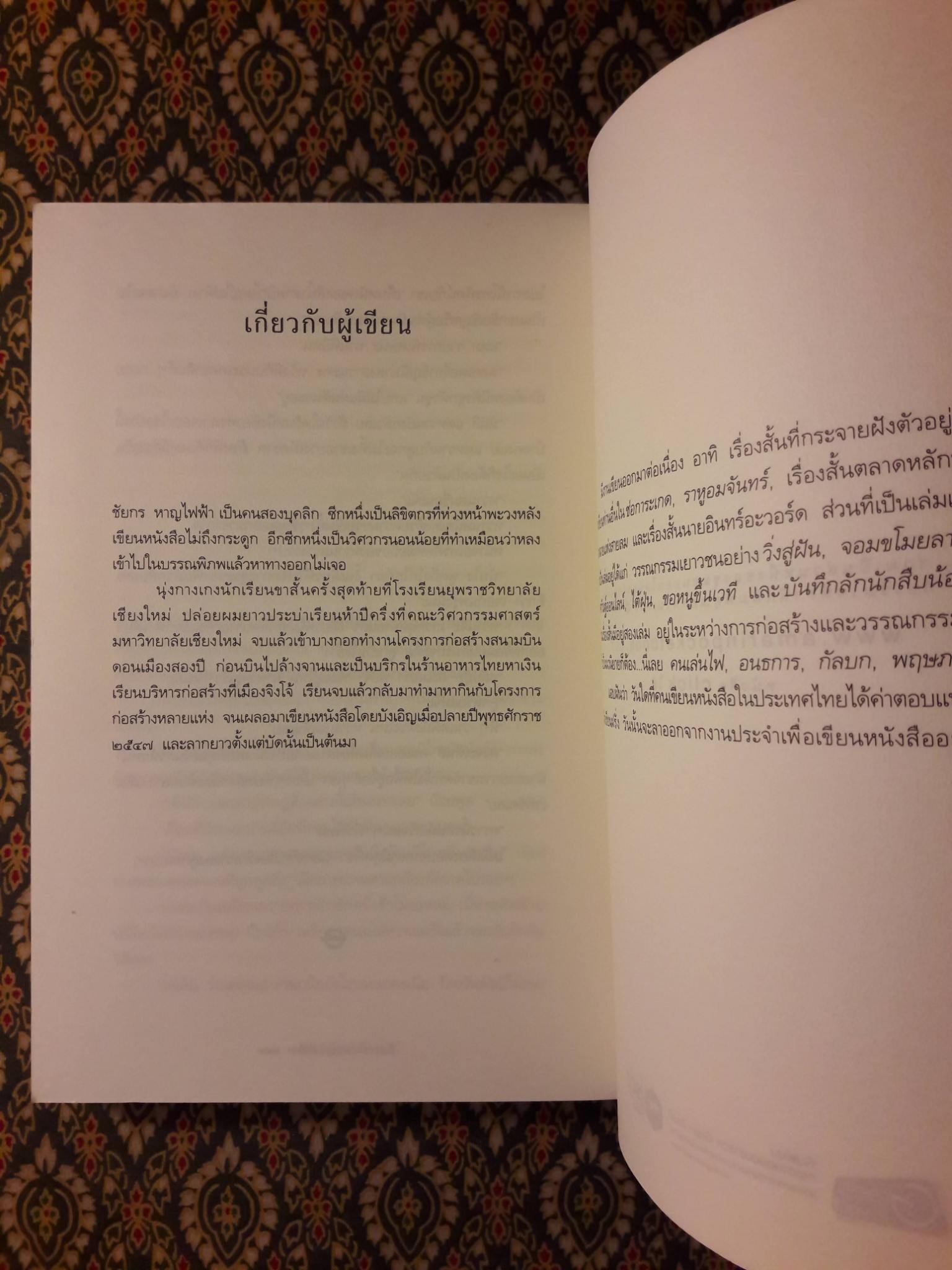 เมืองใต้เท้า Mission Underground “นวนิยายเข้ารอบสุดท้ายรางวัลนายอินทร์อวอร์ด ประจำปี 2549”