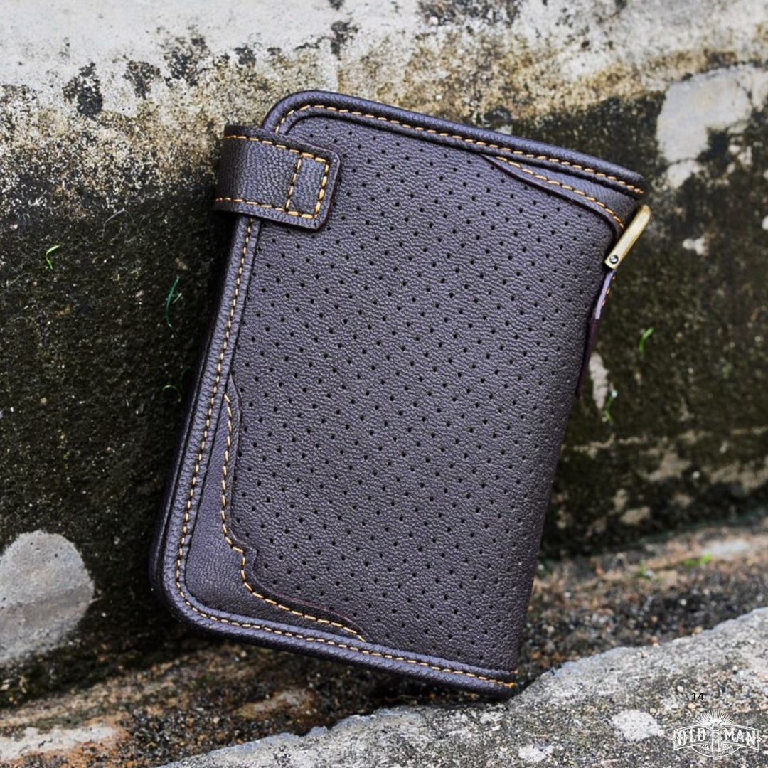 Ledger wallet หนังแพะล้วน