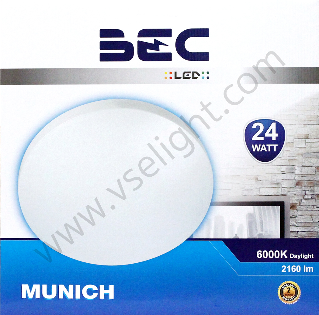 โคมซาลาเปา LED 24W BEC รุ่น MUNICH