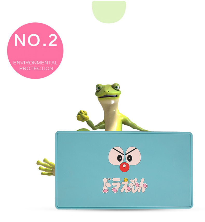 MUISUNGSHOP แผ่นยางกันลื่นวางหน้ารถ Non-slip dash mat ลาย superhero