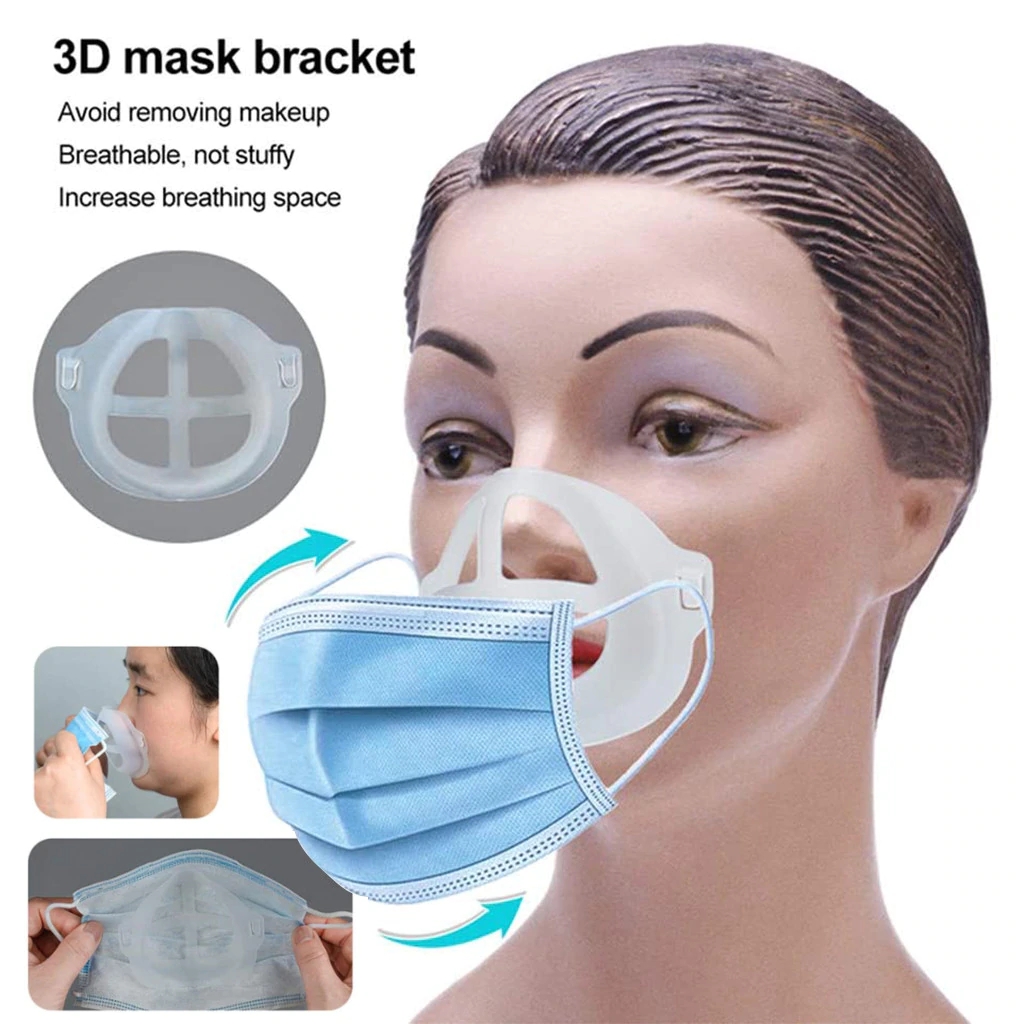 muisungshop ที่ใส่หน้ากาก โครงรองหน้ากาก 3D แบบล้างทําความสะอาดได้ ส่งทุกวัน ใส่สบาย หายใจสะดวก โครงนิ่มไม่ทิ่มหน้า