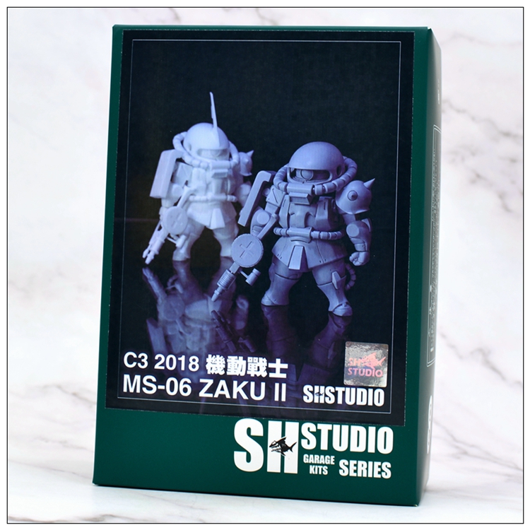 Full Resin Kits SD MS-06 Zaku 2 SH Studio