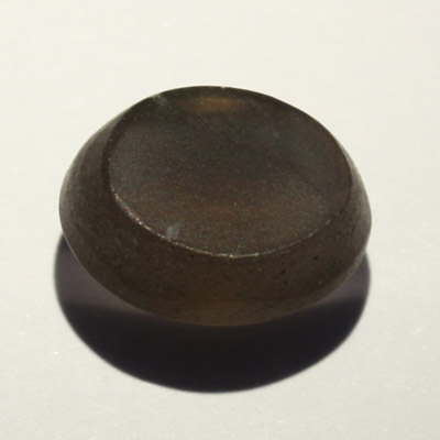 **ขายแล้ว**ซิลลิมาไนท์ตาแมว (Cat's eye Sillimanite) 5.49 กะรัต สีเทา รูปไข่ ตาคม