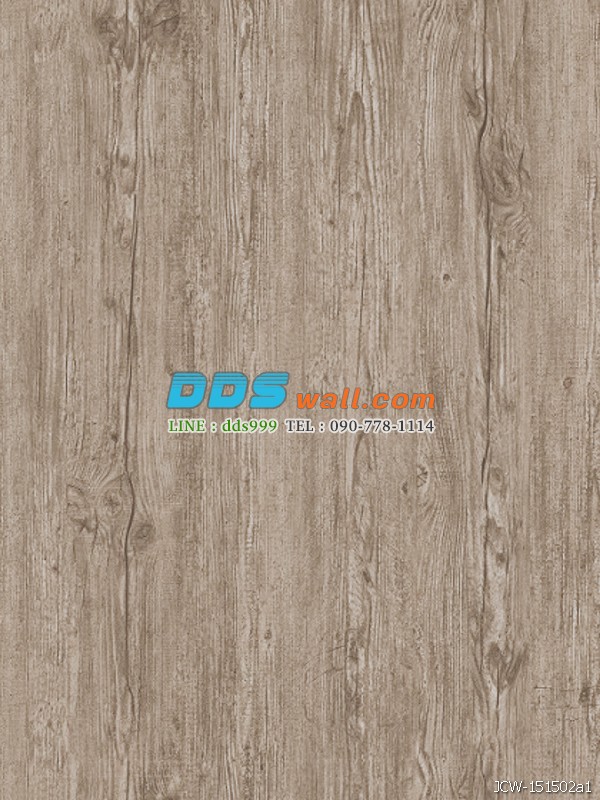 JFAY12-53 ลายแผ่นไม้โทนเรียบ สีน้ำตาลครีม